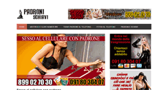 Desktop Screenshot of padronischiavi.com